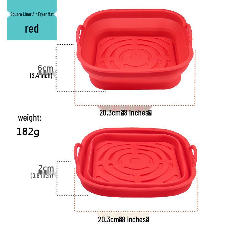 Silikonowa Forma do Pieczenia i Mata do Frytkownicy Powietrznej - Silikon Spożywczy