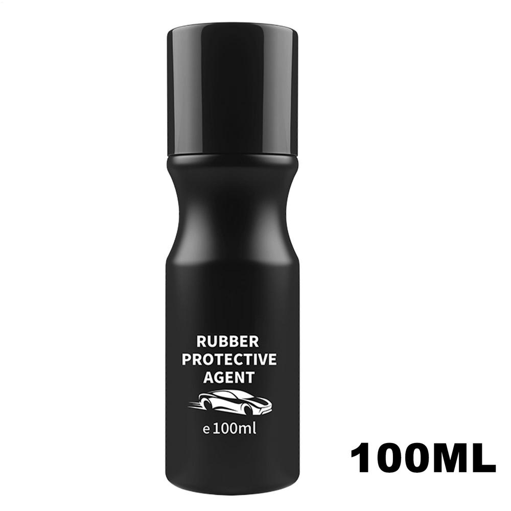 Rubber Protectant 100ml Lubricant Protectant Exterior Rubber Restorer For RV Car Interior Tire Windshield Window Exterior Door