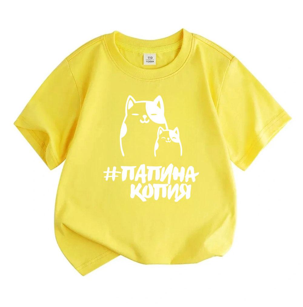 Kids Boys Girls 100% Cotton Crew Neck Short Sleeve T-Shirt, Cute Cat Graphic Printed Casual Comfortable Soft Tee, Funny Pet Cat Slogan Summer Breathab