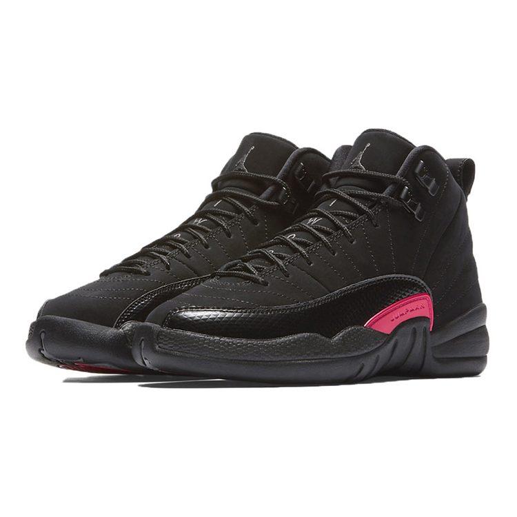 Jordan 12 Retro Schwarz Rush Pink GS 510815-006