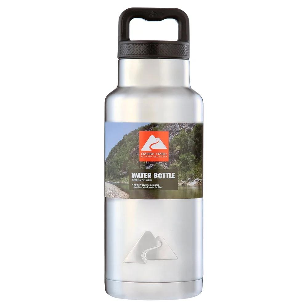 

Insulated Double Wall Stainless Steel Water Bottle with Wide Mouth Perfect Hiking Camping Travel Adventures 3000ml