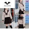 Aculldo Sailor Long School High School High School Two School Cultural Authentic Uniform Uniform, Sleeves, Girls' Uniform, Uniform, Girl, Student,