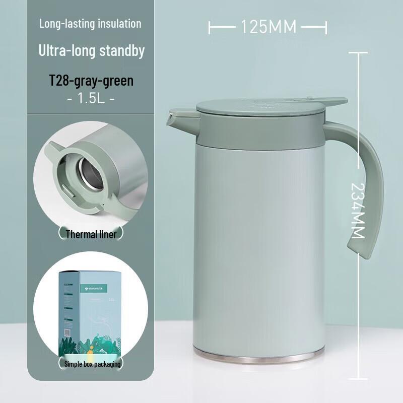 Wanyou 1.5L Vacuum Insulated Coffee & Tea Pot