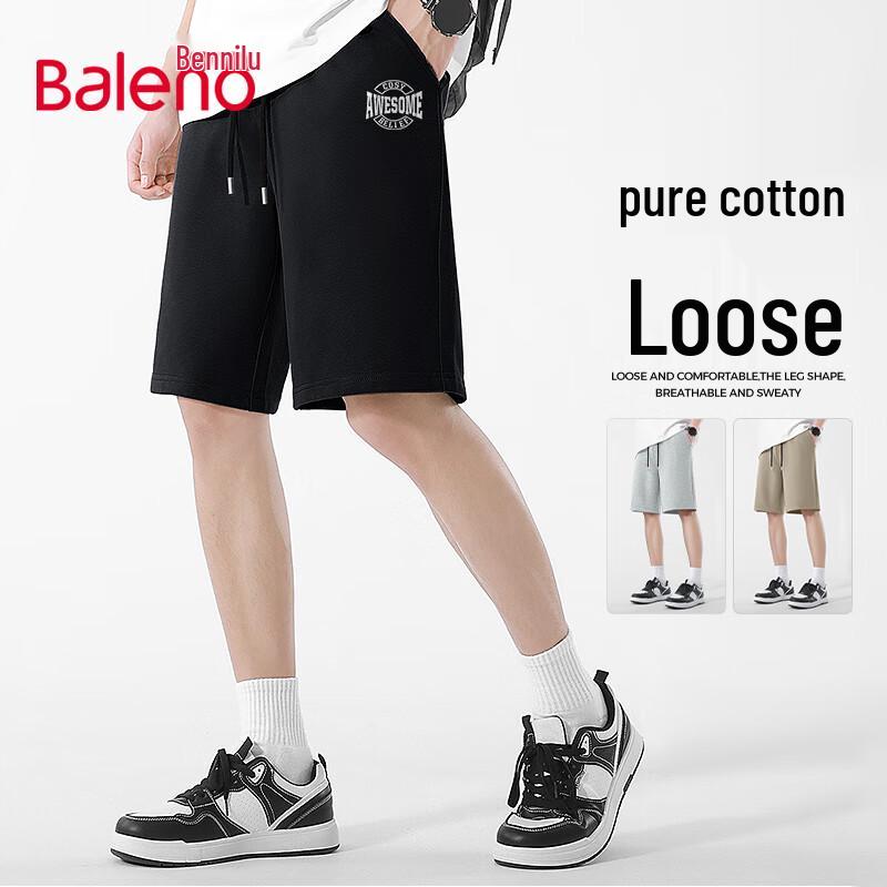 Baleno Men s Cotton American Style Casual Shorts L