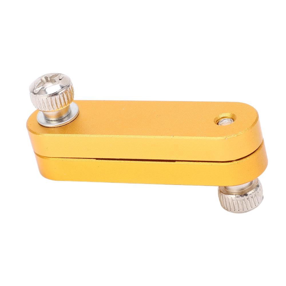 2 PCS Aluminum Alloy Ruler Limit Block Woodworking Marking and Measuring