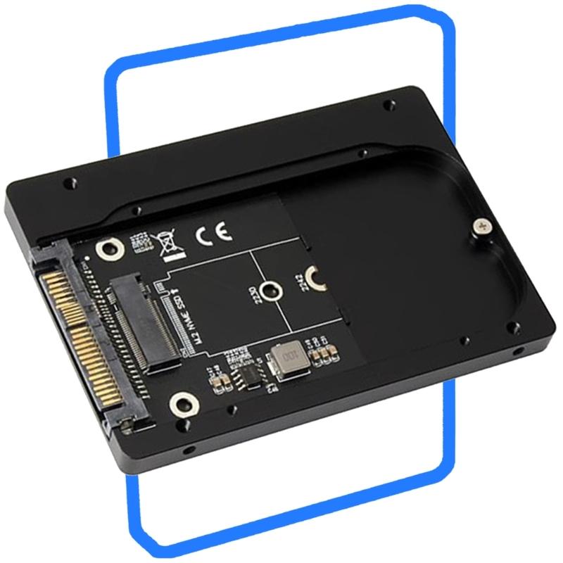 PCIe3.0 M.2 NVMe Solid Disk Converter With Heat Dissipation For U.2 SFF 8639 Mainboard Compatibility