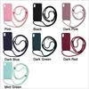 Custodia Laccetto a Tracolla in Silicone per IPhone 16 15 14 13 12 11 Pro Max XSMAX XR 8 7 Samsung S25 S24 S23 S22 S21 Ultra Plus S21FE A15 A55 A16 A53 A14 A54