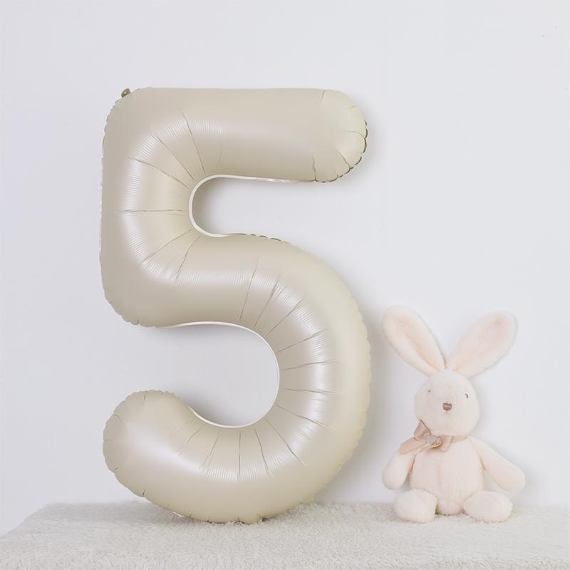 Children's 1st Birthday Number Balloons for Party Decorations and Photo Props.