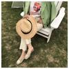 Designer Women Slippers Slip On Mules Flat Heel Casual Shoes British Buckle Slides Wooden Block Heels Summer Footwear