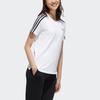 Adidas Neo W CE 3S Printed Casual Sports Round Neck Short Sleeve Raglan T-Shirt Women Tops White GP5575