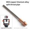 Upgrade Copper Titanium Alloy Throat Hotend Kit Compatible with  Prusa MK4 3D Printer High Temperature Resistant and