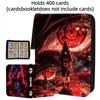 400/900pcs NARUTO Card Binder Book Folder 4/9 Card Slots Game Card Collections Double Pocket Zipper Collector Album Holder