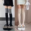 Over The Knee Thigh High Stockings Solid Color Women Hosiery Casual Tall Tube Leggings
