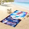 Erling Braut Haaland Print Beach Towel, Large Soft Quick Dry Towel for Beach Camping Swimming