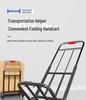 Foldable Hand Cart Trolley for Groceries, Luggage, and Express Delivery