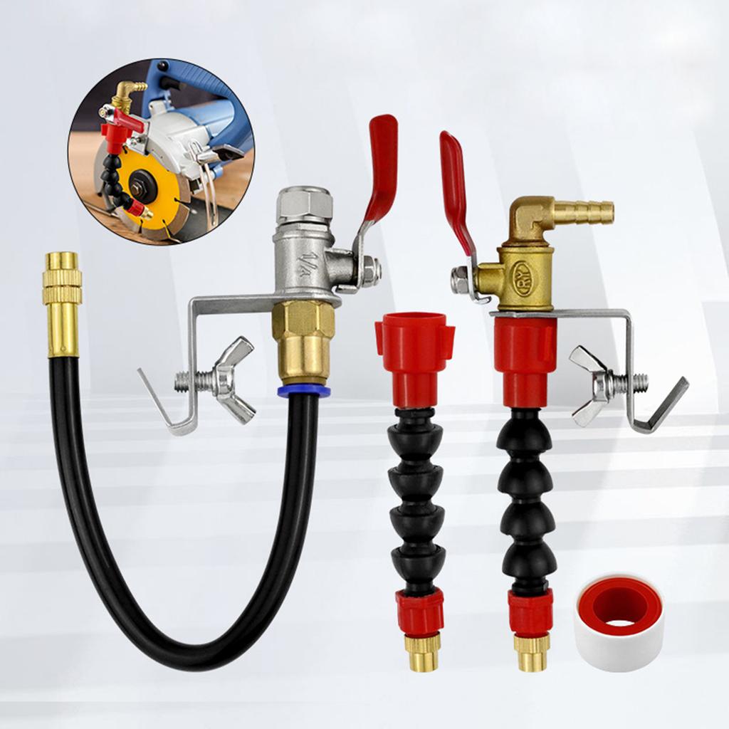 Dust Reducing Stone Cutting Water Sprayer Kit Suitable for Angle Grinder Enhances Tool Efficiency with Easy Installation