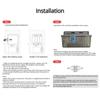 4K 50MP WiFi Trail Camera 940NM Night Vision Motion Activated Waterproof Bluetooth Hunting Camera App with Solar Panel for Wildl