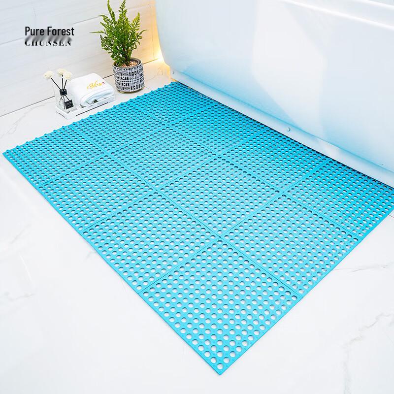 

Perforated Splicing Anti-slip Bathroom Mat 30cm x 30cm