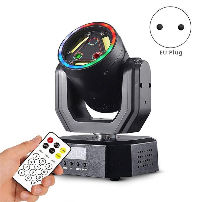 A25F-Moving Head RGB LED Effect Light DMX512 Sound Activated Laser Strobe For DJ Disco Party Club Stage Show