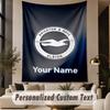 Custom Text Tapestry Brighton & Hove Albion Football Print Wall Tapestry Indoor Living Room Wall Decor