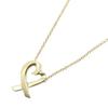 Used Rubbing Heart Necklace Necklace K18 (Yellow Gold) Gold Used