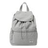 Schoolbag Fashion Travel Backpack Women's Storage Drawstring Bag Niche School Bag Lightweight College Student Class Backpack Commuter School Bag
