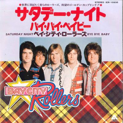 7-Zoll-Schallplatte BAY CITY ROLLERS - Saturday Night / Bye Bye Baby IER10935 ARISTA 1976 Japan Pop Gebraucht