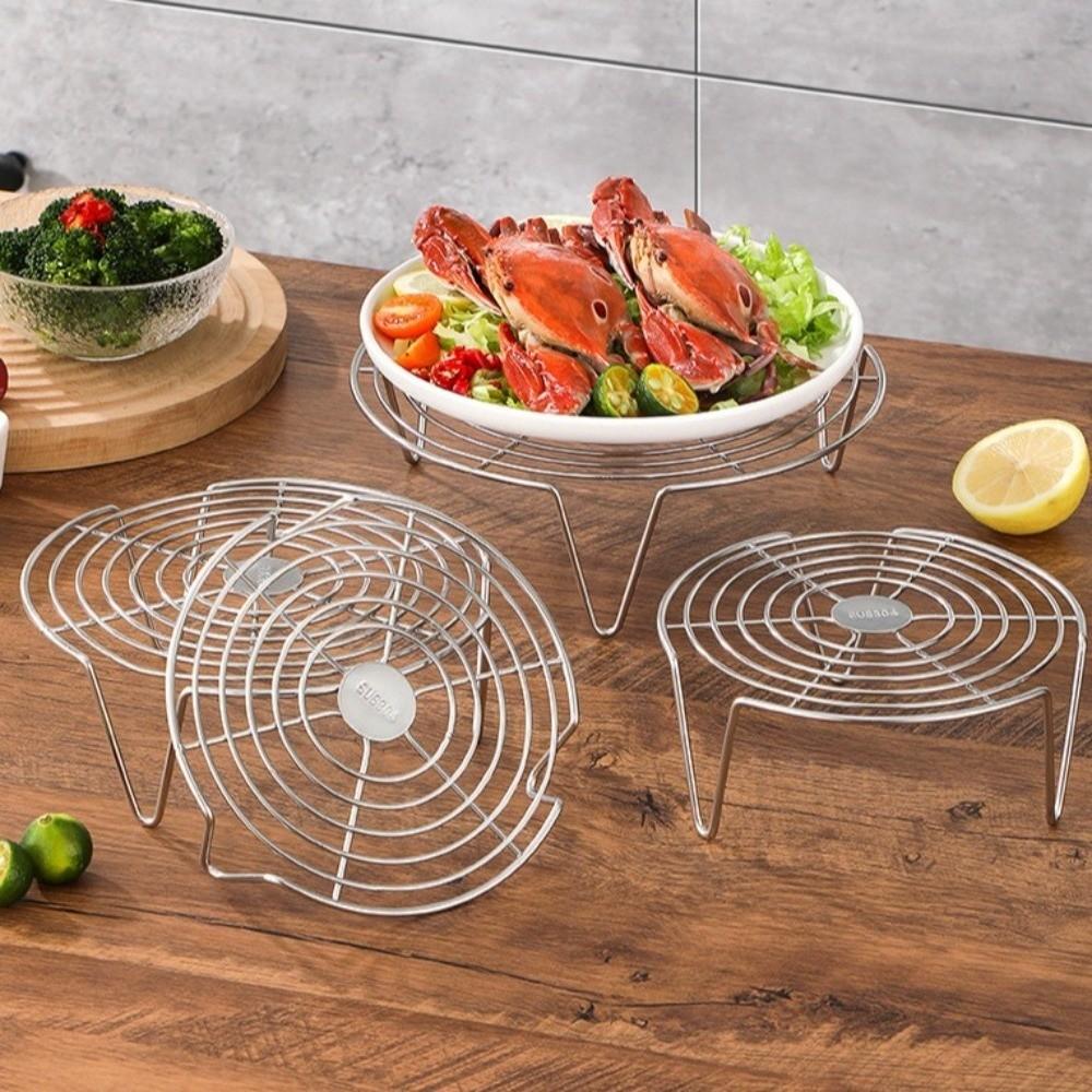 Heavy Duty Steaming Tray 304 Stainless Steel Steamer Shelf Steamer Rack  Kitchen Cooking