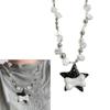 Y2K Star Bone Pendant Necklace for Women Fashion Egirl Emo Punk Grunge Clavicle Chain Fashion Valentines Day Gifts