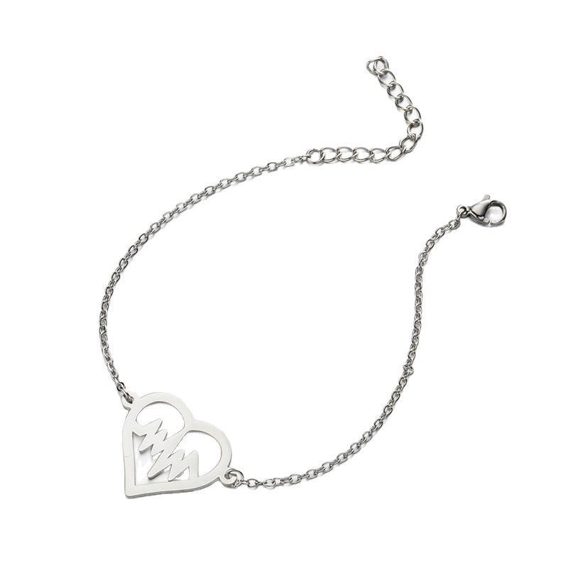 Adjustable Heartbeat Bracelet: European and American Design for Women, Best Friend or Girlfriend Gift