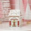 6pcs Rural House Resin Craft Kit, Hand Colored Creative Resin Crafts