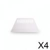 5xThickened White Wallpaper Scraper Tool for Wall Covering Installation