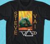 Vintage Steve Vai Schedel En Bloem Katoen Zwart Volledige Maat Unisex T-shirt MC385