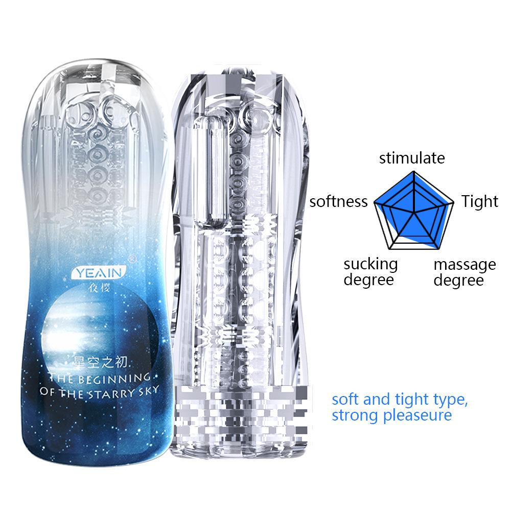 Dorosły Masturbator puchar mężczyzna realistyczne wibracyjne seks oralny masturbacja zabawka produkt erotyczny dla pary Sex zabawki powiększenie penisa