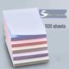 Morandi Colored Sticky Notes - Strong Adhesive, Small Strips for Students, Pure Color Memo Papers