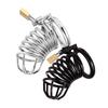 Snake-Shaped Metal Chastity Cage for Men - Adult Chastity Device and Sex Toy