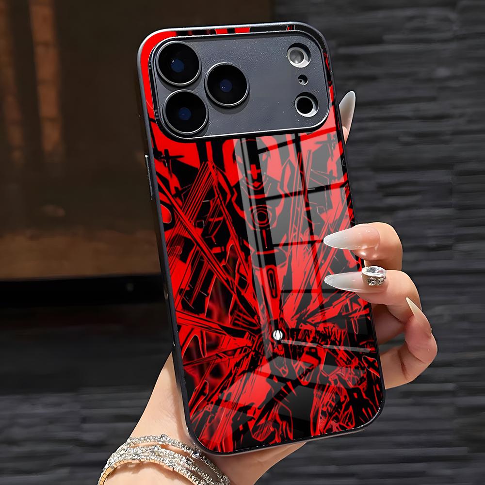 

U-Ultrakil Phone Case For IPhone 17 Pro Max 16 15 14 Pro Max 13 11 X Xs Xr 8 7Plus Glass Cover iPhone17