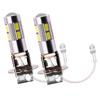 Biqing H3 LED Bulb Car LED Fog Light Bulbs Super Bright 10SMD 6000K Driving Bulb Daytime Running Lamp (2pcs)