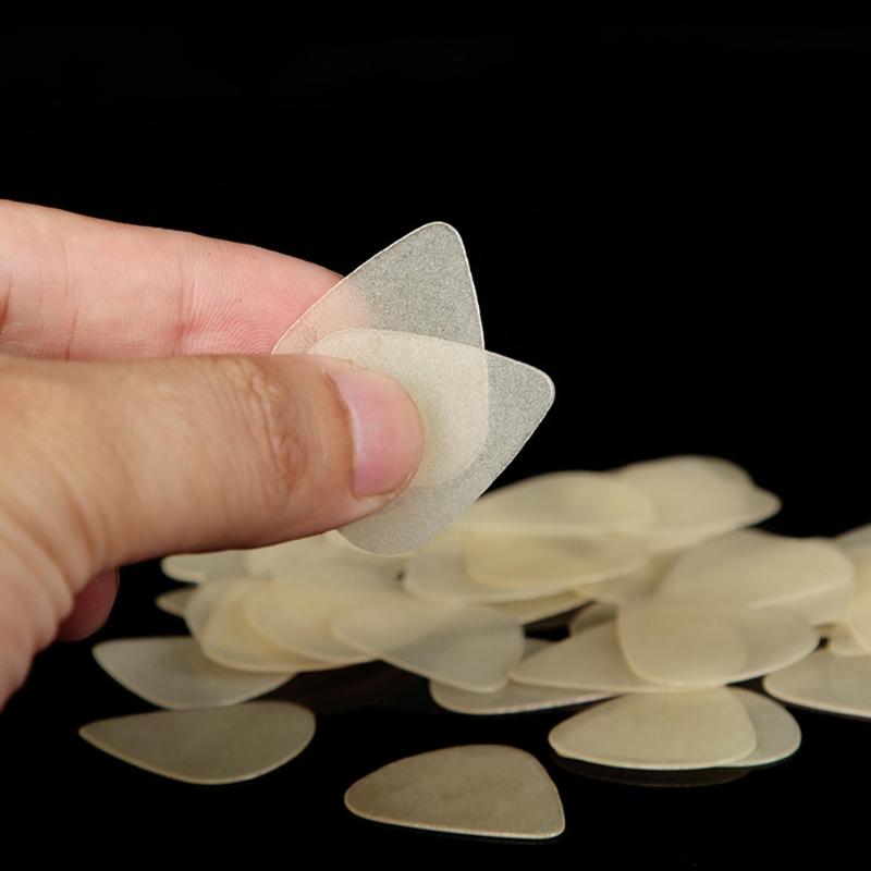 Acoustic Guitar Bass Pick Ukulele Plectrums Droplet Shape Luminously Electric Guitar Pick for Beginner Guitar Palyer