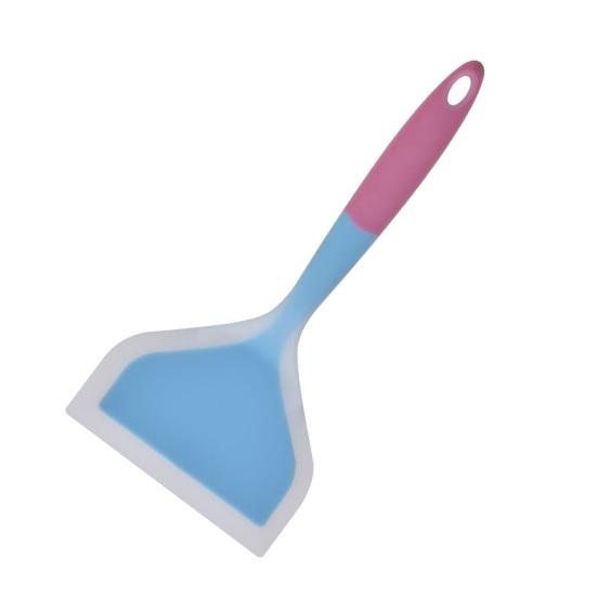 Kitchen Spatula Convenient Silicone Spatula Heat Resistant Non-Stick Cooking Spatula with Hanging Hole Home Supply