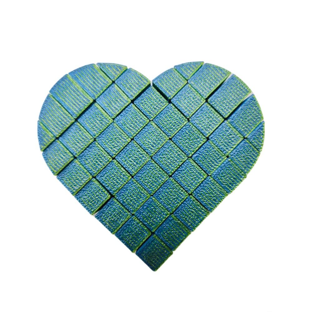 

Креативность Сердце Непоседа Игрушки Фрактальная Форма Сердца Сенсорные Игрушки Игрушка для Снятия Стресса Ребенок/ Взрослый зелёный