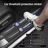 ·1/4/5Pcs Car Door Sill Carbon Microfiber Protector Sticker For Volkswagen VW Golf Passat GTI Amarok Teramont Phaeton ID.3 SharaNB5