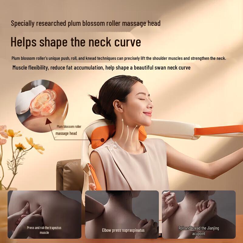 Breo N6mini Neck and Shoulder Massager CN plug (adapter included)