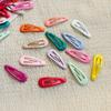 3cm Oil Drop Baby BB Clip Glossy Simple Cute Children's Small Non-Damaging Hair Clip Side Bangs Clip