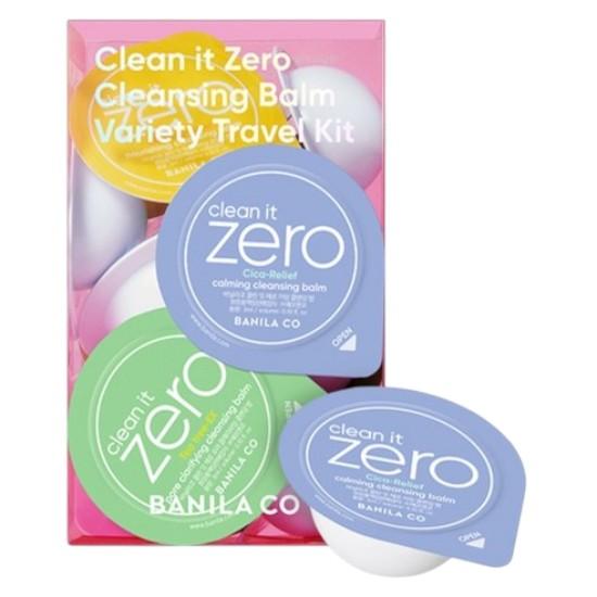 

BANILA CO Clean It Zero Cleansing Balm Variety Travel Kit 16 pcs (48 ml) — Multi-Type Makeup Remover Balm Set