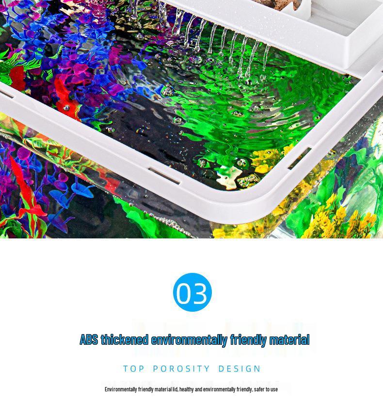 Acrylic High-Definition Fish and Turtle Tank for Living Room 