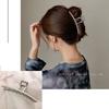 New Metal Claw Clip for Women Gold Geometric Hair Claw Large Size Headband Hairpin Claw Clip Hair Crab Hair Accessories