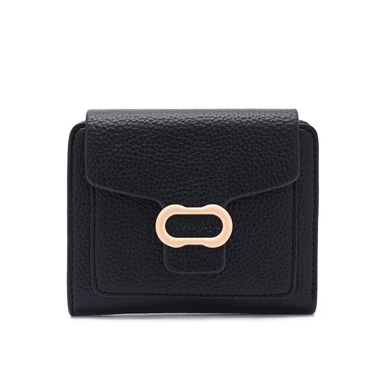 Wallet for Women PU Soft Face Women's Short Wallet Simple Versatile Women's Handbag Women's Card Bag
