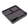 Silicone Tool Tray Parts Tray Organizer 1 10 RC Crawler Car Screw Holder Multipurpose Black