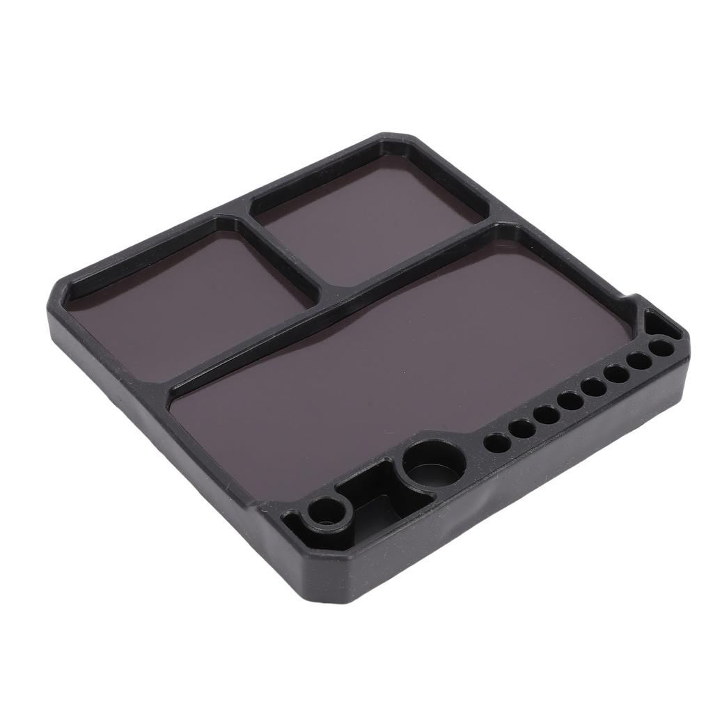 Silicone Tool Tray Parts Tray Organizer 1 10 RC Crawler Car Screw Holder Multipurpose Black